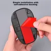 Solar-Power Car Roof Light with RC Punch-Free Universal Signal Mouse Lamp RGB Solar Powered Strobe Pilot Light for Pickup Trucks SUV Motorcycles