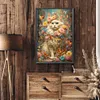 Diamond Painting-DIY Full Round Drill Flower Dog(40*60CM)