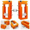Door Hinge Jig Hinge Mortiser Hinge Router Template for 3in to 5in Hinge(Orange)