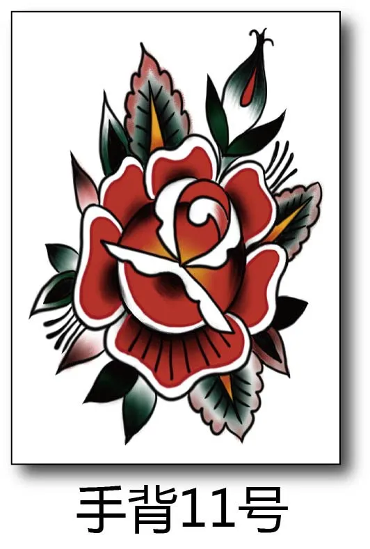 Waterproof Temporary Tattoo Sticker Satan Lucifer Circle Steering Fake Tatto Flash Tatoo Hand back Art Tattoos for Boy Women Men