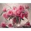 Peony-Paint by Numbers Acrylic Painting 50*40CM