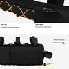 1.5L Bicycle Storage Pouch Bike Frame Bag Cycling Storage Bag for Outdoor Riding