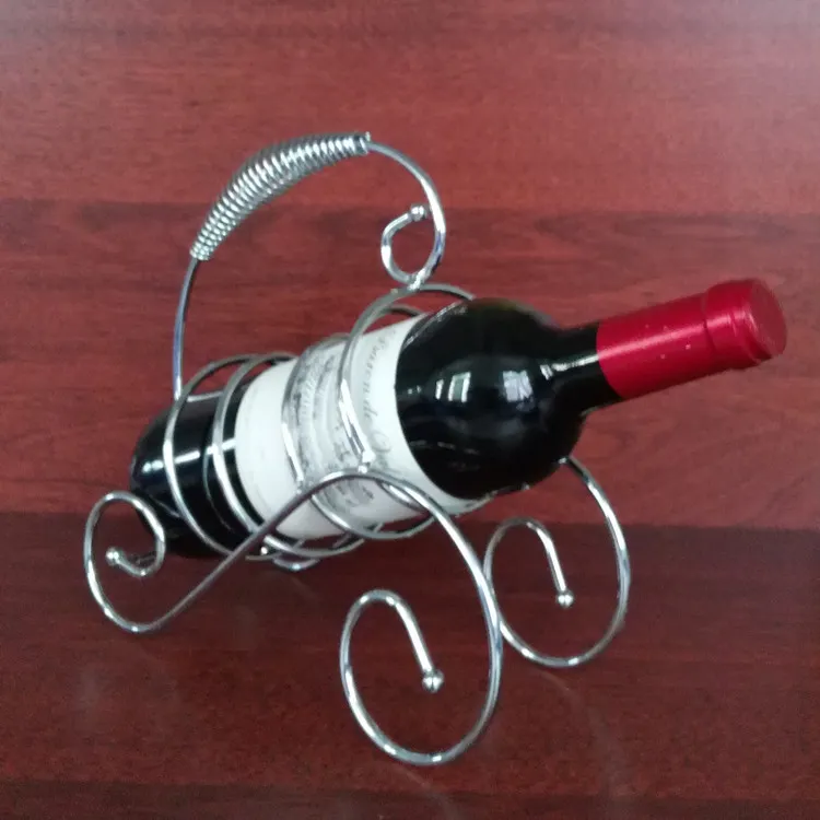 Athvotar Style Wine Cabinet Red Wine Rack Furnishings European Wine Shelf Bar KTV Iron Red Wine Display Rack