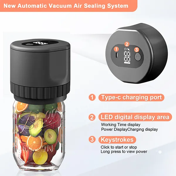 SAKER&reg; Electric Vacuum Sealer For Mason Jars