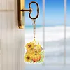 >SALE<9PCS Double Sided Special Shape Diamond Art Keyring (Pumpkin Sunflower Candle)