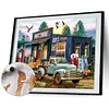 House And Car By The Lake-Paint by Numbers Acrylic Painting 50*40cm(HOT)