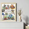 Garden Story-14CT Stamped Cross Stitch 41*53cm/16.14*20.87in