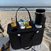 Bag Top Phone Holder Waterproof Multifunctional 5 Compartment for Camping Travel