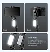 KingMa/cyke Mobile Phone Vlog Selfie Monitor Screen Mobile Phone Stabilizer, Magnetic Mobile Phone Holder Clip, Use Mobile Phone Rear Camera for Selfie Vlog Live TikTok, Compatible with iPhone (Does not support 4K recording)