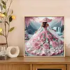 Beauty-Partial Special Shaped Diamond Painting 30*30CM