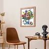 Flower- 9CT Partial Beaded Cross Stitch Kit(38x52cm)