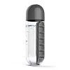 Creative two-in-one medicine box water cup seven-day pack outdoor portable water bottle with medicine box cup for one week