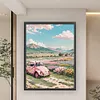 【Limited Stock Sale】(Big Size) Truck On Country Road - 11CT Stamped Cross Stitch 50*65cm/19.69*25.59in
