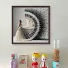(US Local)Girl-11CT Stamped Cross Stitch Kit(40x40cm)