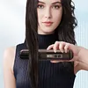 Cordless Hair Straightener Brush USB Rechargeable Portable Straightening Comb with 3 Temperature Settings & LED Display for Women Gift Idea for Home Travel