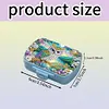 (US Local)Owl Diamond Painting Kit Square Pill Box Portable Travel Medicine Storage Box