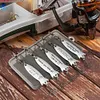 5pcs Metal Spoon Spinner Fishing Lure Fishing Wobblers Hard Bait Gifts for Dad
