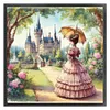 Vintage Victorian-11CT Stamped Cross Stitch 50*50cm