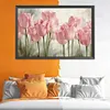 11CT Counted/Stamped Pink Tulip - Cross Stitch 35*50cm