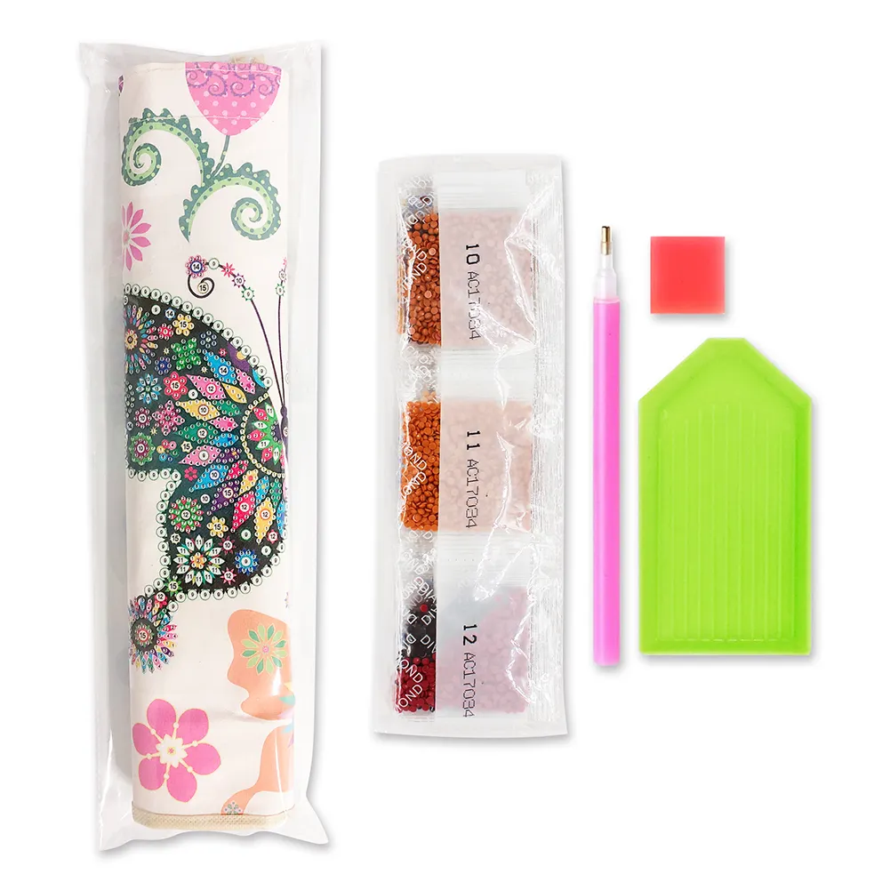 DIY Diamond Painting Eco-Friendly Canvas Bag - Dragonfly