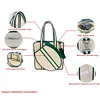 Tennis Tote Bag Large Tennis Bag Sports Handbag Pickleball Bag for Men and Women