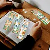 (US Local)4Pcs Special Shape Dragonfly 5D DIY Diamond Painting Bookmark Craft Kit