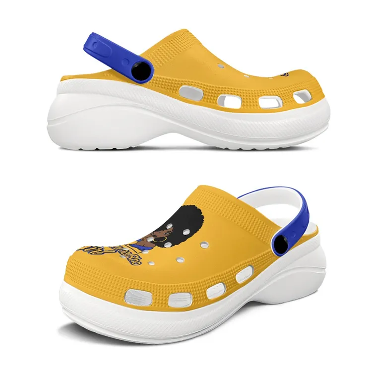 Women's height increasing clogs
