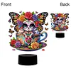 Acrylic Girl Skull Double Sided - 5D DIY Craft Lamp