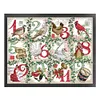 [Brand]12Th Day Of Christmas - 14CT Stamped Cross Stitch - 44*35cm - Xmas