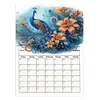 DIY Special Shaped Colorful Pattern 5D DIY Diamond Art Monthly Planner Kit