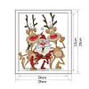 Santa Claus-14CT Stamped Cross Stitch Kit(28*26cm)