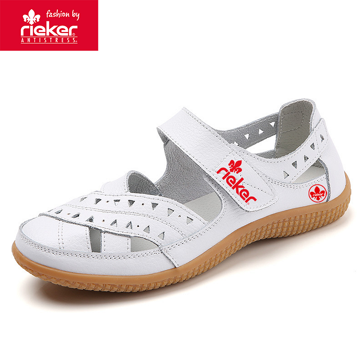 Najlepsze sk&oacute;rzane buty do masażu Rieker&reg; dla kobiet w 2025 r. #RE5503