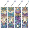 DIY 4Pcs Dragonfly-Diamond Painting Bookmark