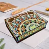 (US Local)DIY Special Shaped Crystal Painting Classic Mandala Style Storage Box Ornament Kit