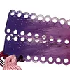 Acrylic Row Line Board 30 Holes Yarn Organizer Craft Storage Holder Art Accessory