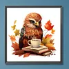 【Limited Stock Sale】Autumn Animal Cup-Paint by Numbers Acrylic Painting 40*40CM(Watercolor)