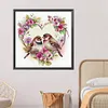 Heart Bird Nest - Paint by Numbers Acrylic Painting 40*40cm