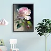 Pink Rose-Paint By Numbers Acrylic Painting 30*40CM