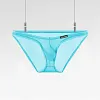 Men's Briefs Ultra-thin Transparent Bulge Pouch Underwear Sexy Low Rise Breathable Panties