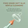 Intelligent 360-degree rotating electric bottle brush and nipple brush cleaning set