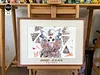 Evolution of calumon Decoration Painting - Digimon Decorative Painting - Mystical Art Studios