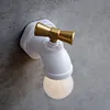 Creative Faucet Night Light USB Charging Voice-Controlled Induction Bedside Table Lamp Corridor Entrance Staircase LED Wall Lamp