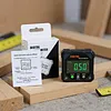 Digital Angle Finder 4-Side Magnetic Angle Gauge Cube Inclinometer Level Box