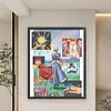 (Big Size)Hayao Miyazaki Animation Howl'S Moving Castle - 11CT Stamped Cross Stitch - 50*60cm