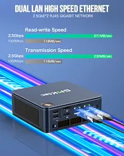 gmktec nucbox m5plus 新品未開封 8C/16T AMD Ryzen 7 5825U Mini PC--NucBox M5 Plus