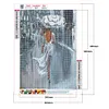 （2-Pack）Beautiful Street-Full Round Diamond Painting 30*40CM