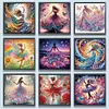 (US Local)9pcs/set Home-Special Shaped Diamond Painting Kit(30x30cm)