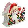 Acrylic Double Sided Christmas 5D DIY Diamond Art Paper Towel Storage Rack Decor Napkin Holder Kit