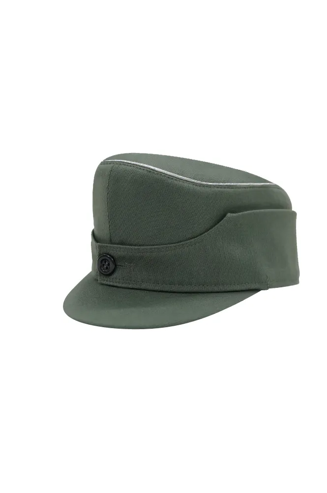   Gebirgsjager Single Button Bergm&uuml;tze Field Grey Gabardine Field Cap German-Uniform
