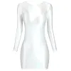 Men's sexy glossy dress